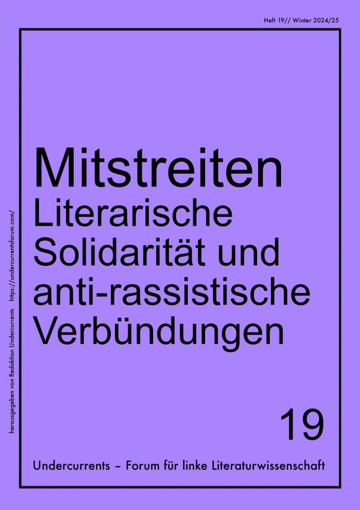 Das Cover der neuesten "Undercurrents"-Ausgabe