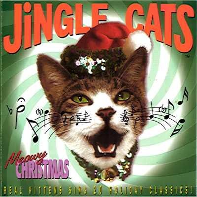 the cover of jingle cats album: meowy Christmas 