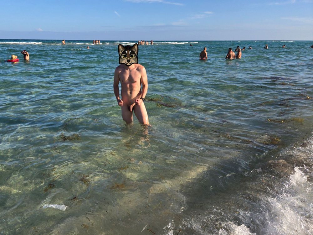 Striking a pose in the waves