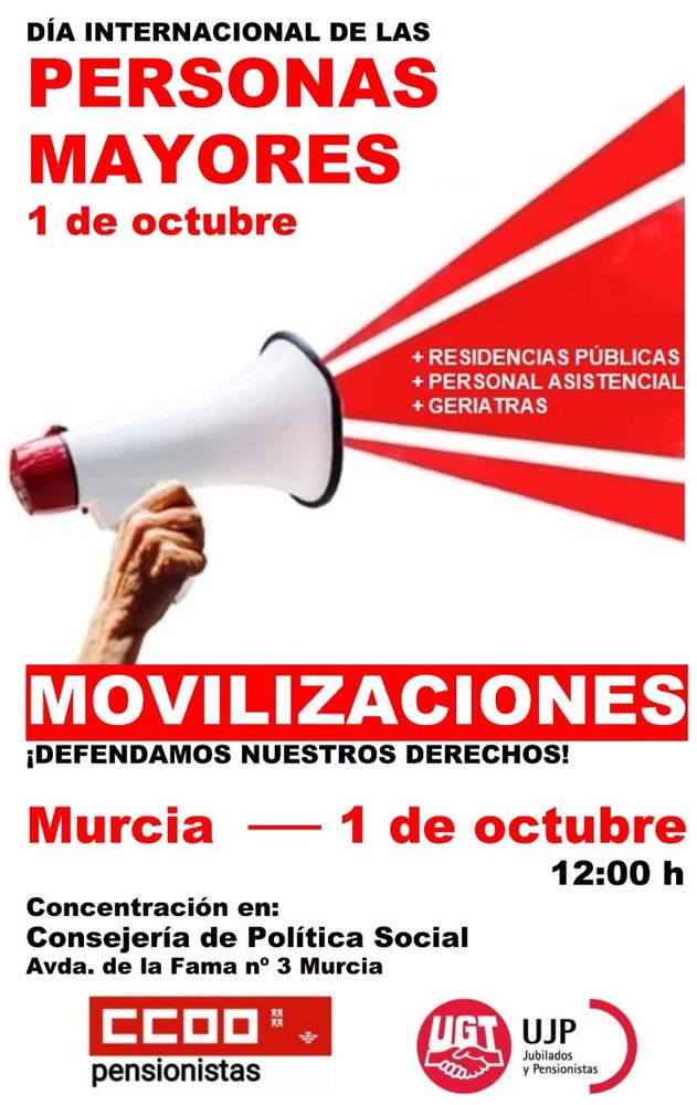 Cartel de la concentración del 1 de octubre