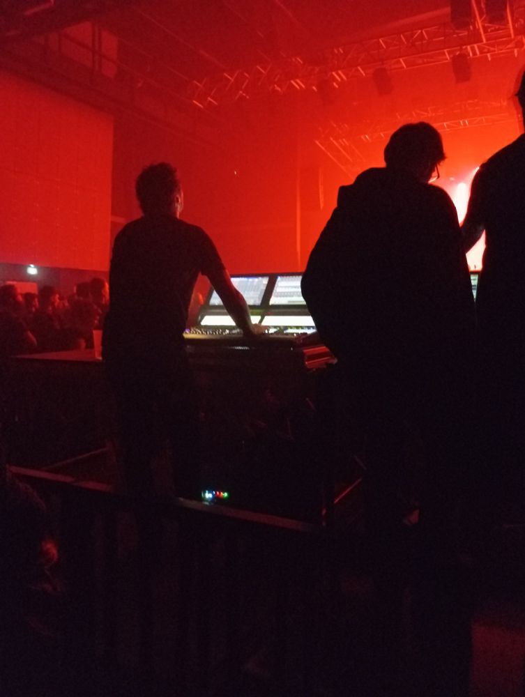 Cult of Luna, light jockey, at St Etienne. October 22th 2023.