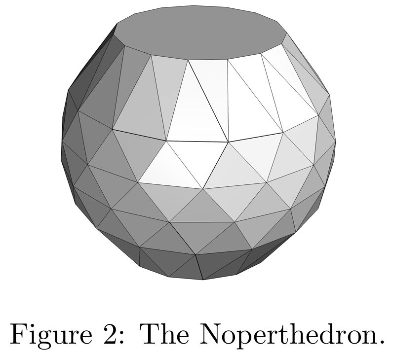 Non-Rupert convex polyhedron.