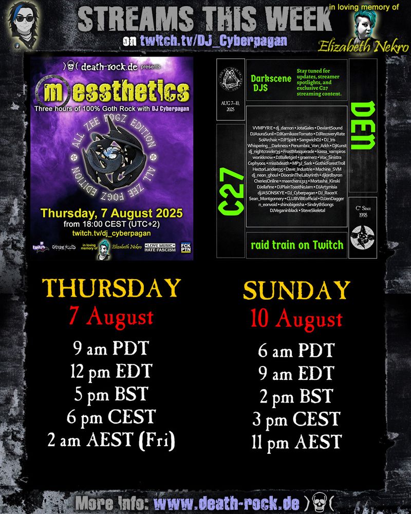Streams this week