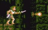 Faxanadu. Character sprite with sword extended and fireball shooting out.
