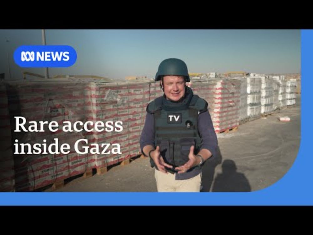 ABC granted rare access inside Kerem Shalom in Gaza | ABC NEWS