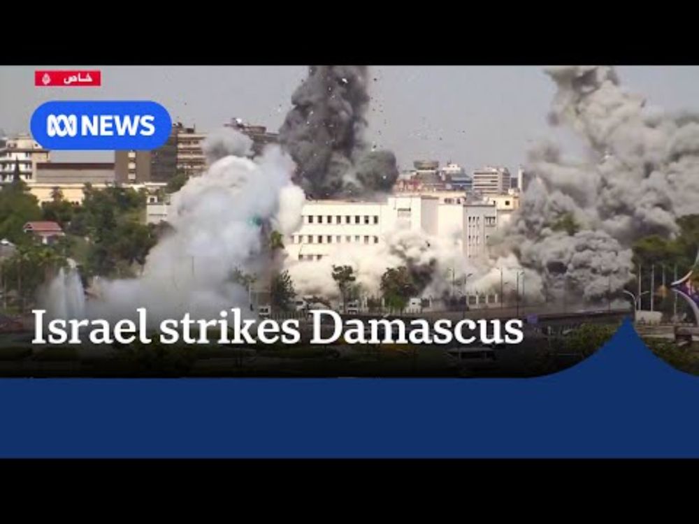 Israel strikes Syrian capital Damascus | ABC NEWS