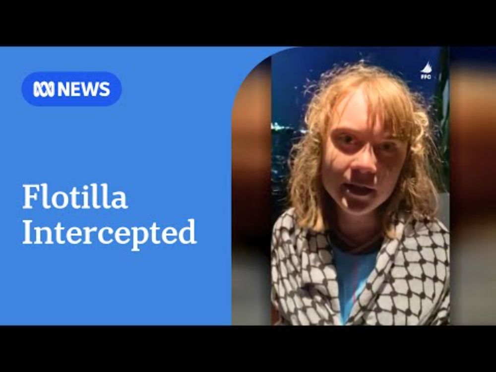 Israeli army detains activists after boarding Gaza-bound Freedom Flotilla ship | ABC NEWS