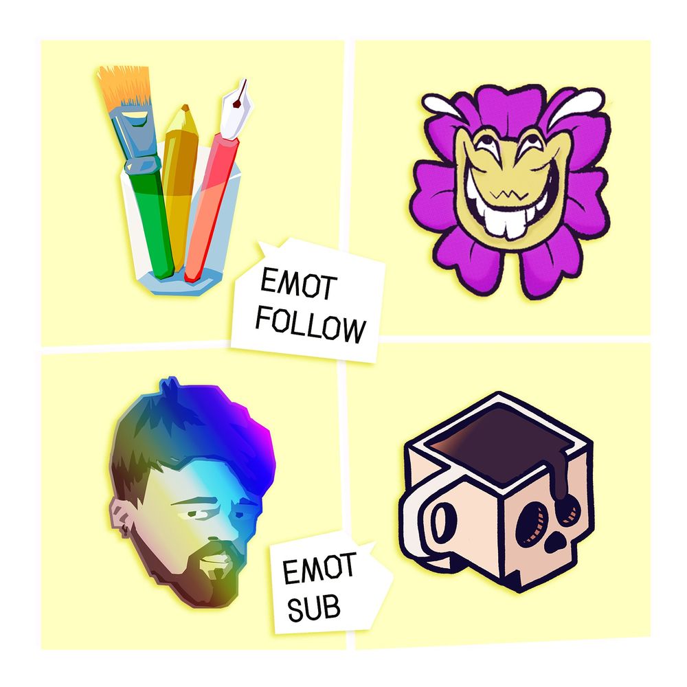 Emot pour followers (gratuit) & emot pour sub (only)