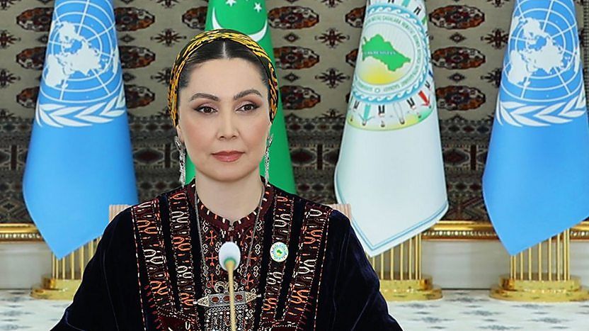 Oguljahan Atabayeva, sister of current Turkmenistan President Serdar Berdimuhamedov.