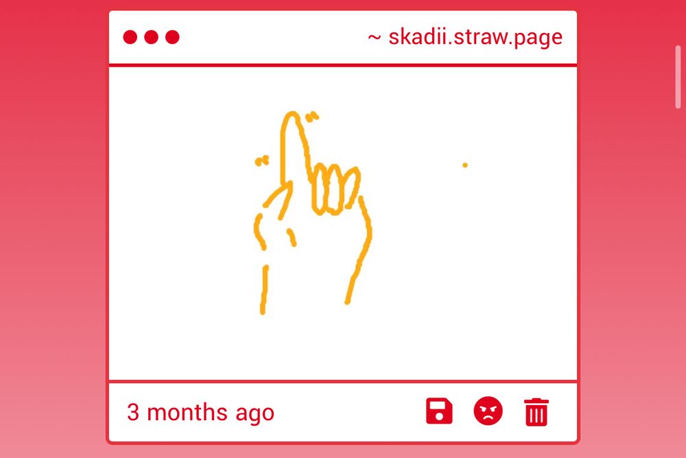 one finger being held up, as if to say "pause"