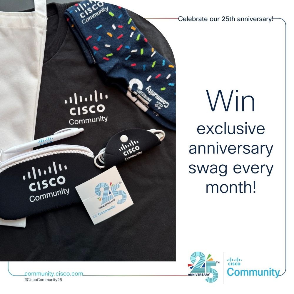 25th anniversary exclusive swag