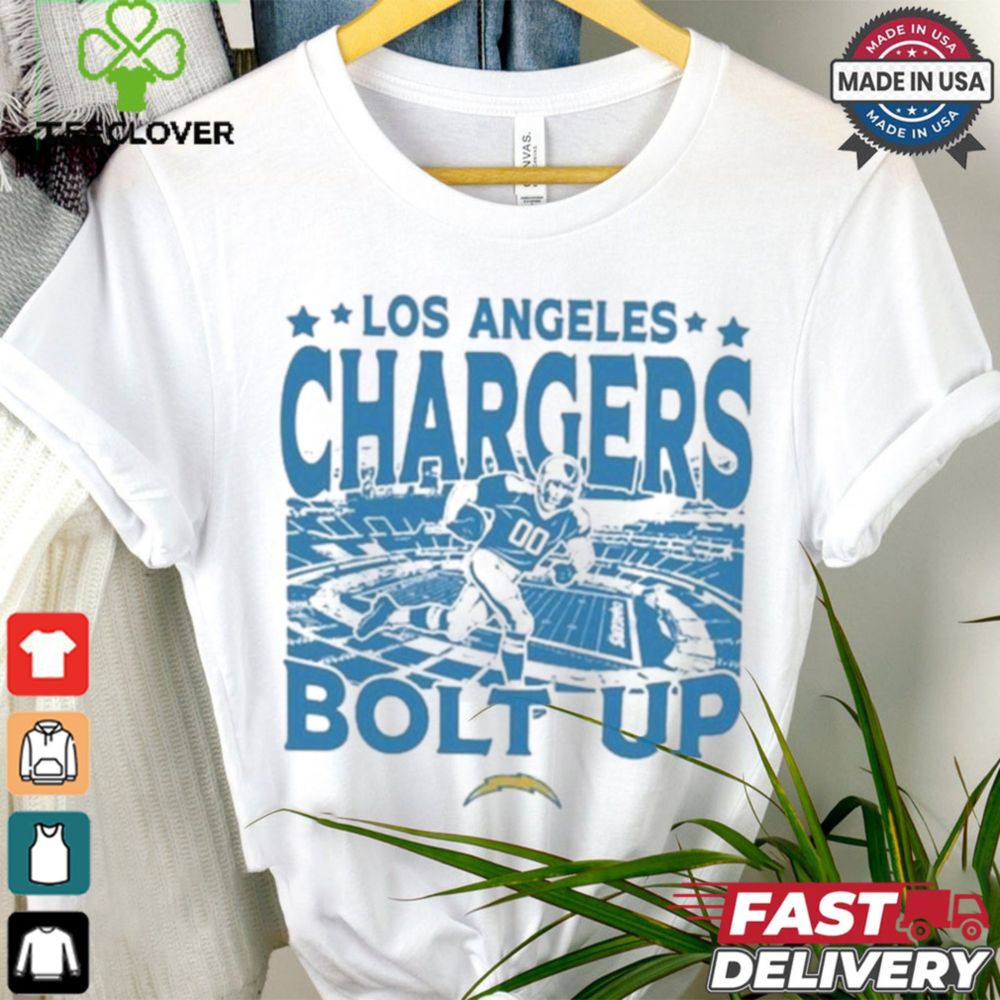 Los Angeles Chargers Gameday Bolt Up Vintage Stadium Shirt - Teeclover