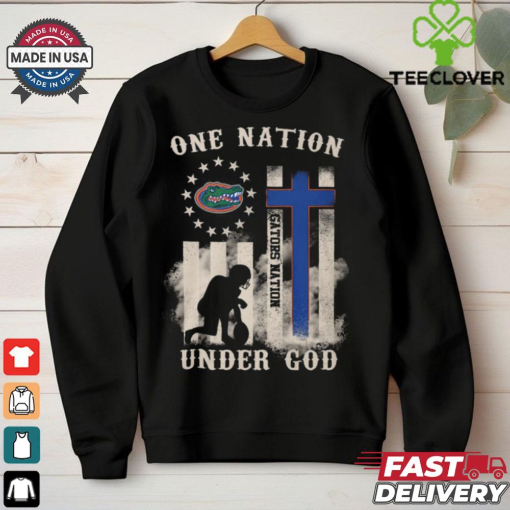 Gators Nation Under God Shirt, hoodie, sweater, long sleeve and tank top