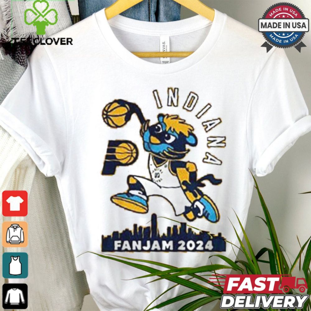 2024 Pacers FanJam Dunk Shirt - Teeclover