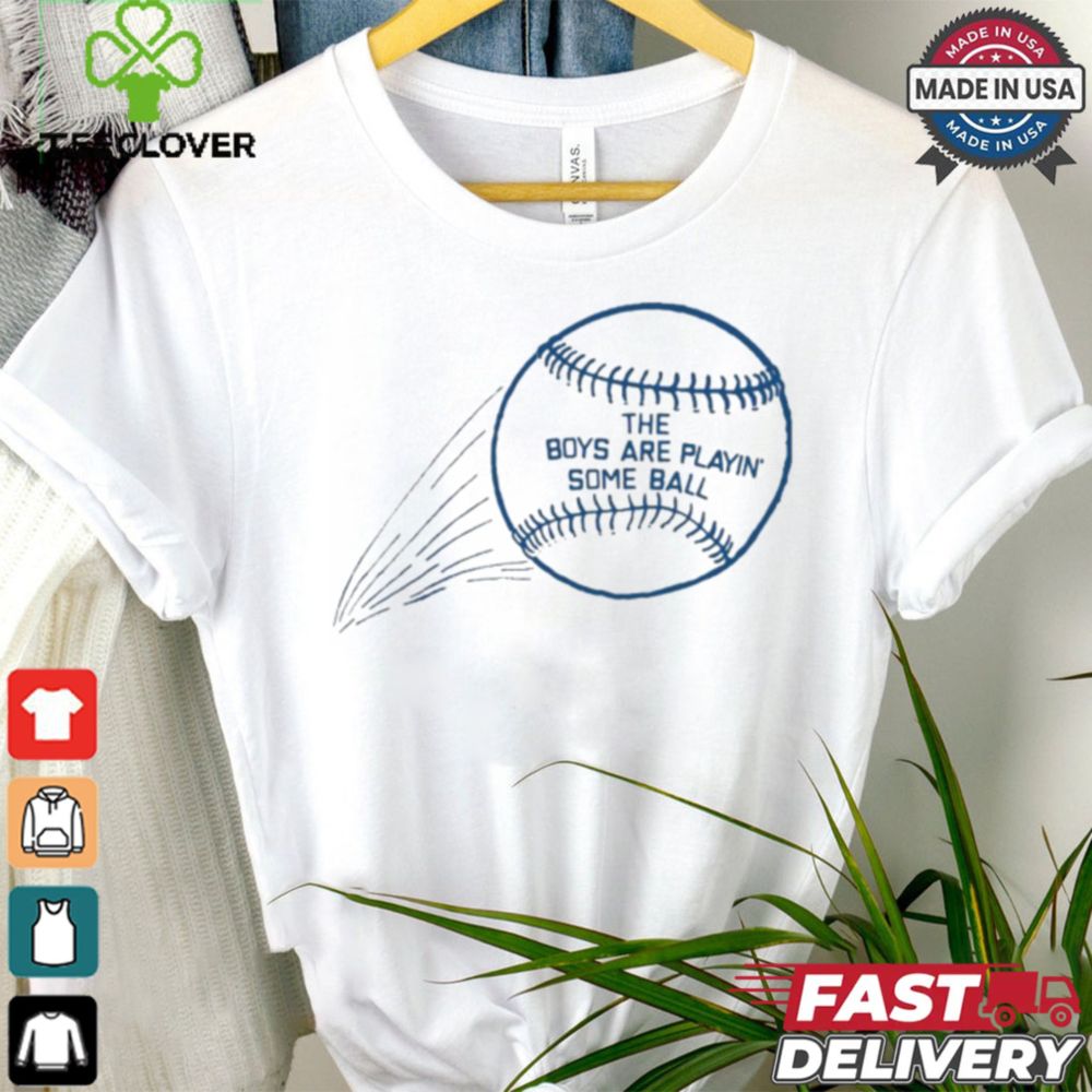 2024 The Boys Are Playin’ Some Ball MLB Kansas City Royals October t shirt - Teeclover