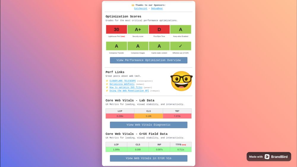 ⚡Featured posts this week from Perf Links by WebPerformance Report:
