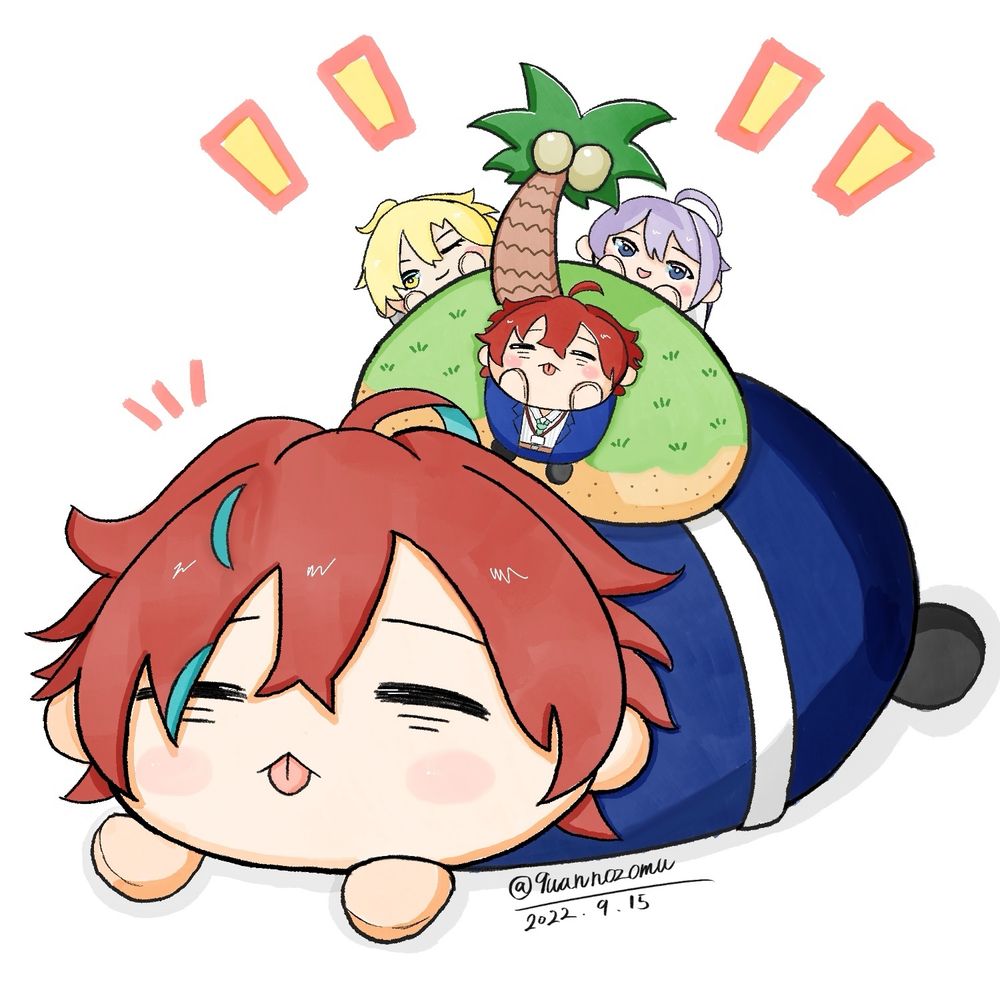 でかもちどぽと島ごっこ🏝️
もちどぽ もちひふ もちらい