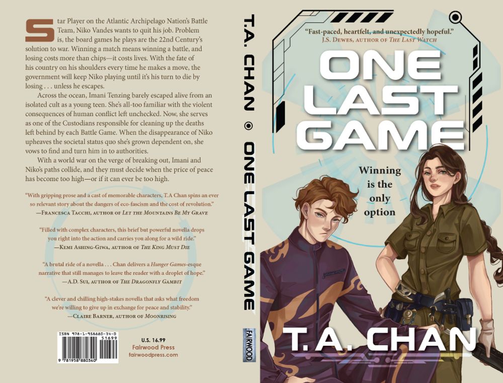 Full cover of ONE LAST GAME by T.A. Chan.
