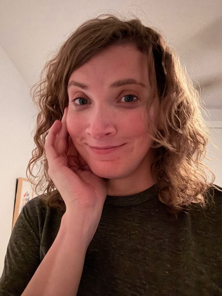 A comfy selfie without makeup