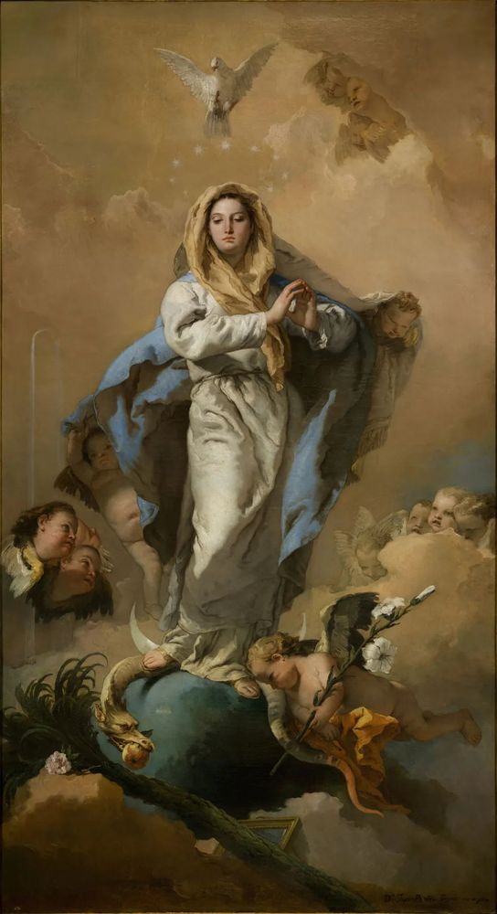 Giovanni Battista Tiepolo, "The Immaculate Conception"