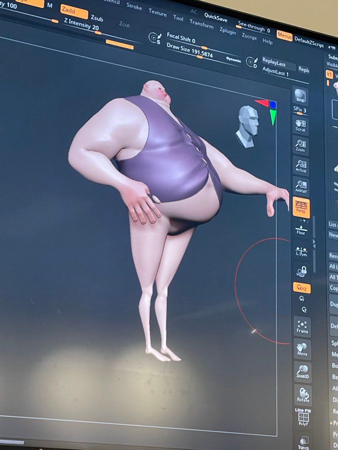 naked model of jack horner from puss in boots: the last wish