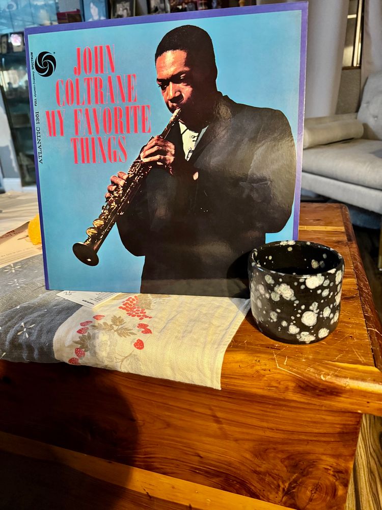 Album cover - My Favorite Things by John. Coltrane.