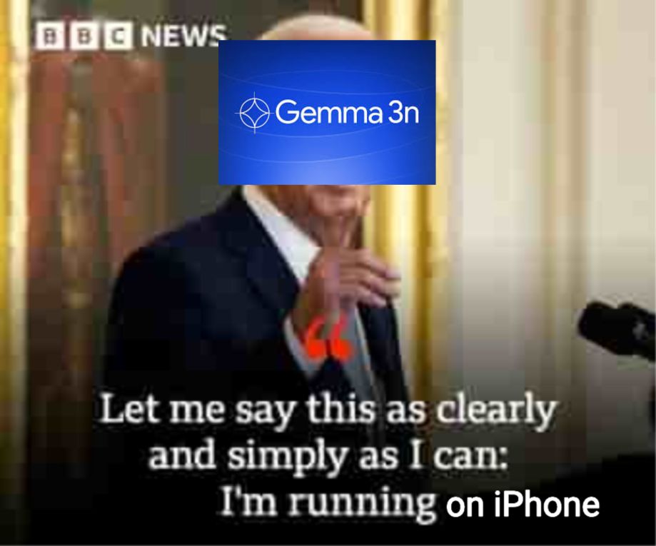 The first model under 10B with LMArena score of 1300+. Running on a phone.