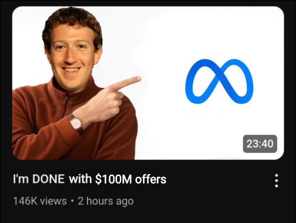 This was clickbait. It's $1B now.
