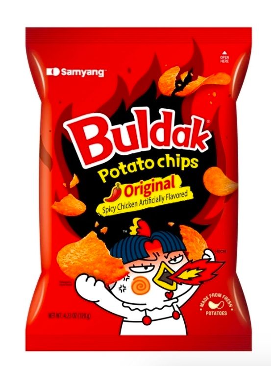 Buldak spicy chips killed my mom