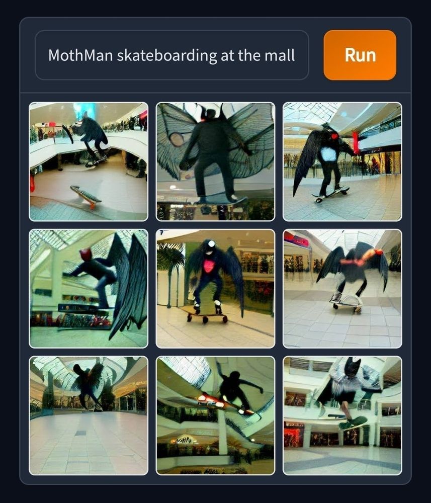 Mothman at the mall