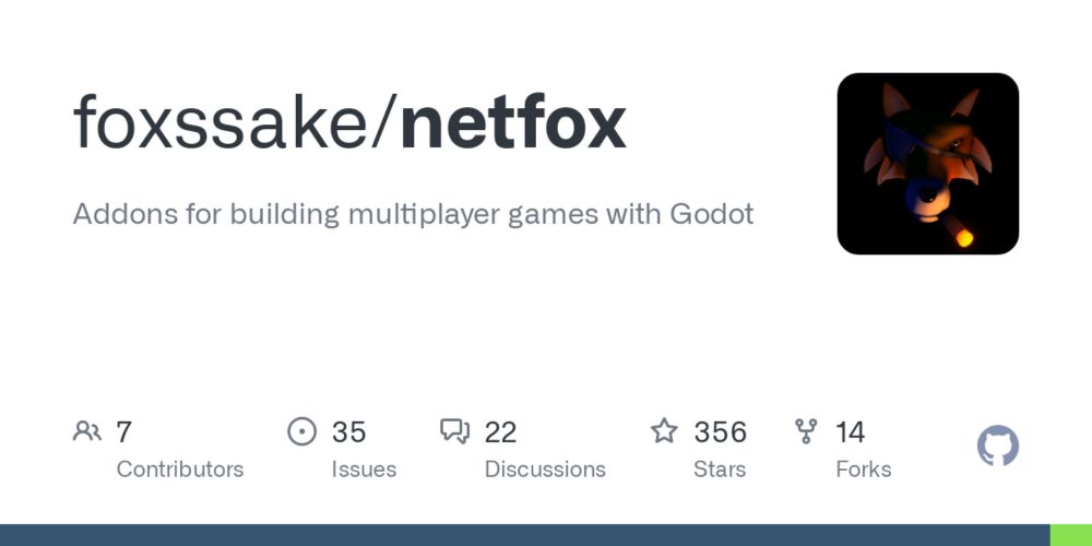 GitHub - foxssake/netfox: Addons for building multiplayer games with Godot