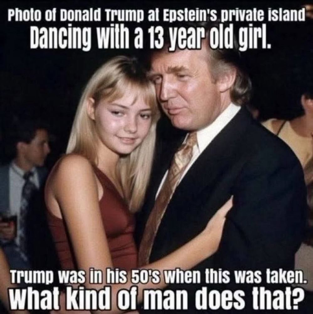 Trump slow dances with a 13-year-old