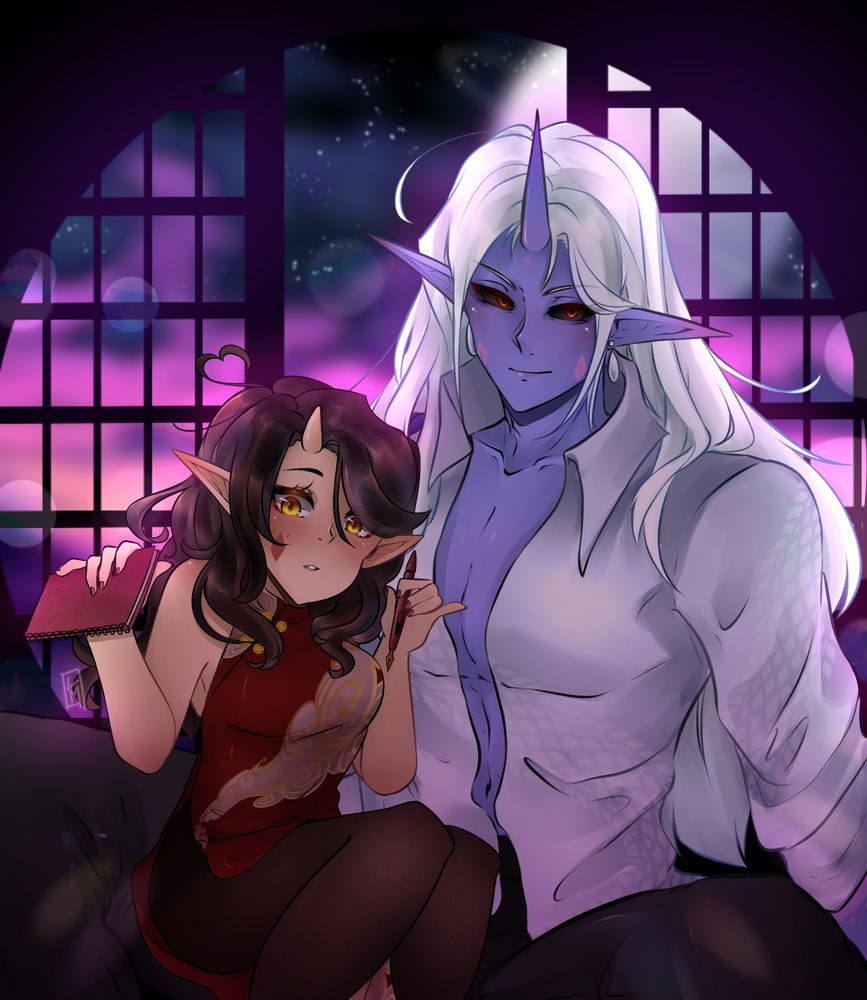 Ellem sitting in Yu’ujin’s lap