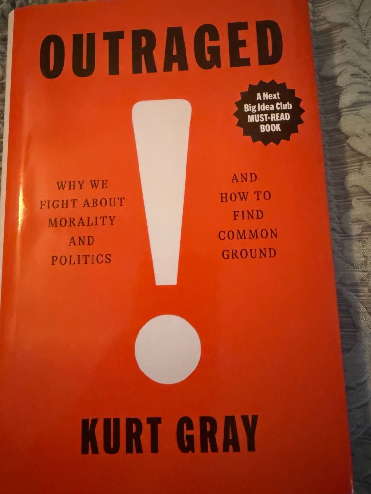 Book cover of the book outraged 