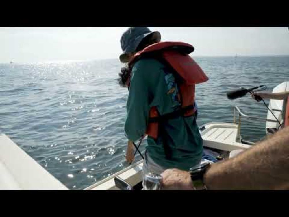 On a boat with Manu Prakash for The Leap