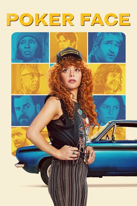 Poster for season 2 of the murder mystery show Poker Face