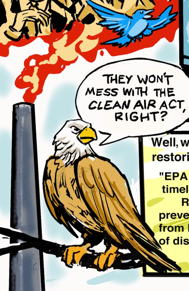 Environmental Protection Agency - Stop Project 2025 Comic