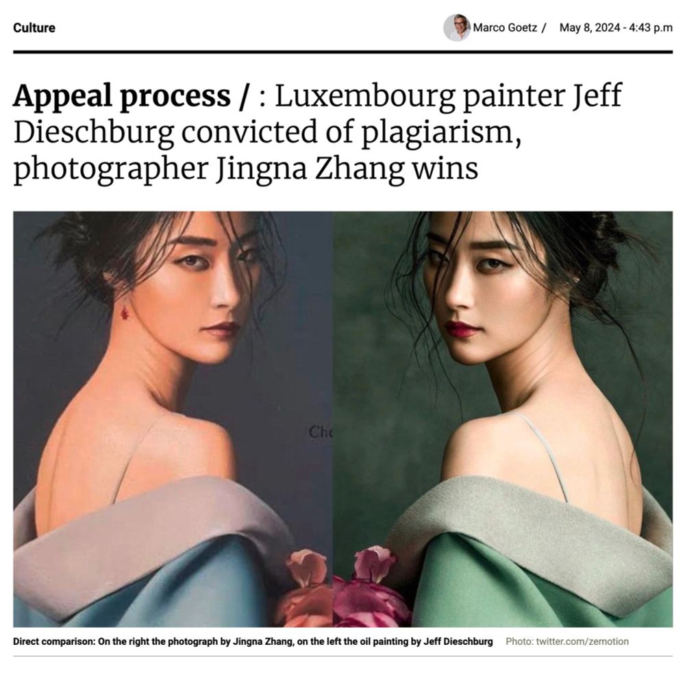 Luxembourg Copyright Case Against Jeff Dieschburg - Jingna Zhang  Fashion, Fine Art & Beauty Photography