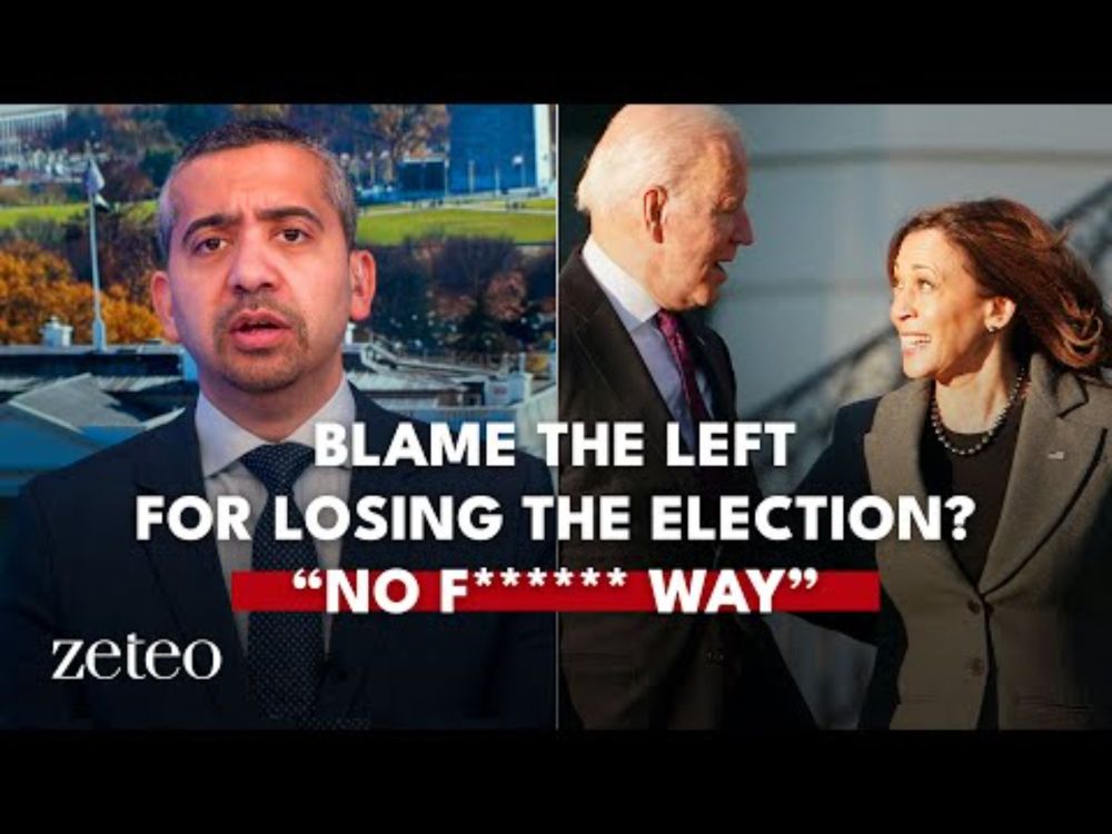 'There was nothing left-wing about Harris': Mehdi Hasan slams the media for blaming the Left