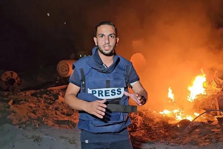 Journalists in Gaza continue to be murdered in record numbers, while Western media outlets and reporters show little or no outrage.