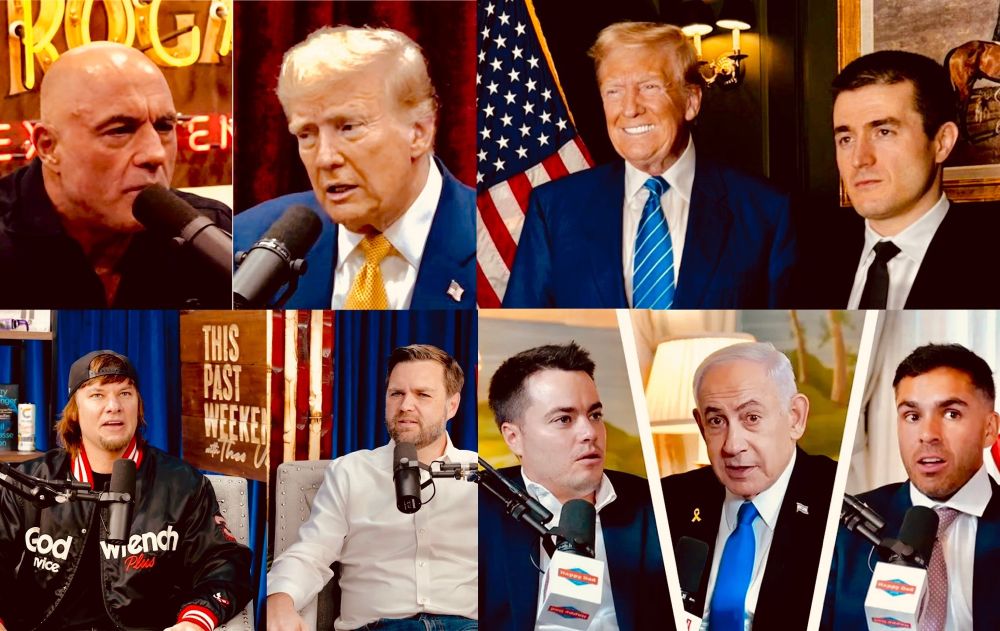 Podcast bros are interviewing presidents and power players without doing basic research beforehand. The result is a propagandistic catastrophe.