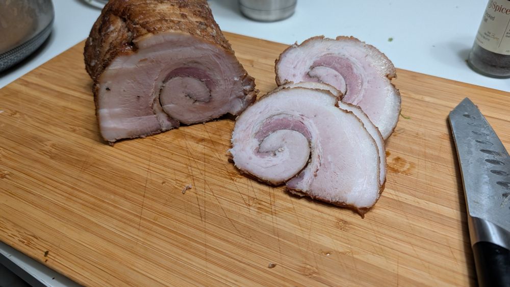 Home made chashu pork 
