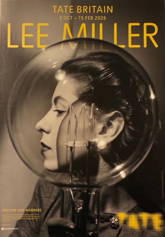 Tate Britain poster for Lee Miller exhibition 