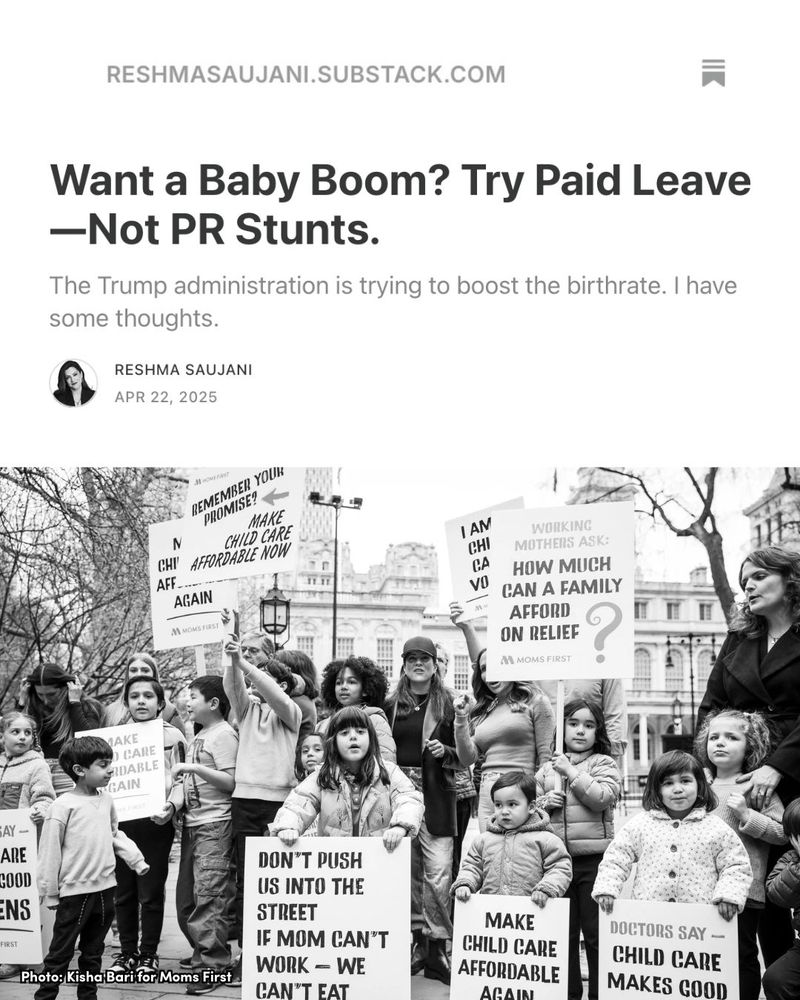 Want a Baby Boom? Try Paid Leave—Not PR Stunts.