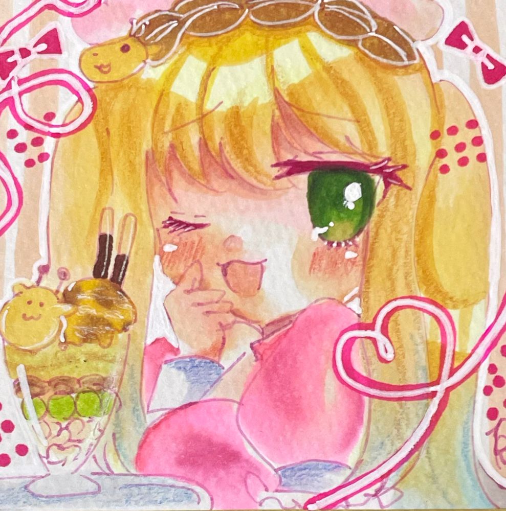 本日のおすすめはキリン🦒パフェ🍨