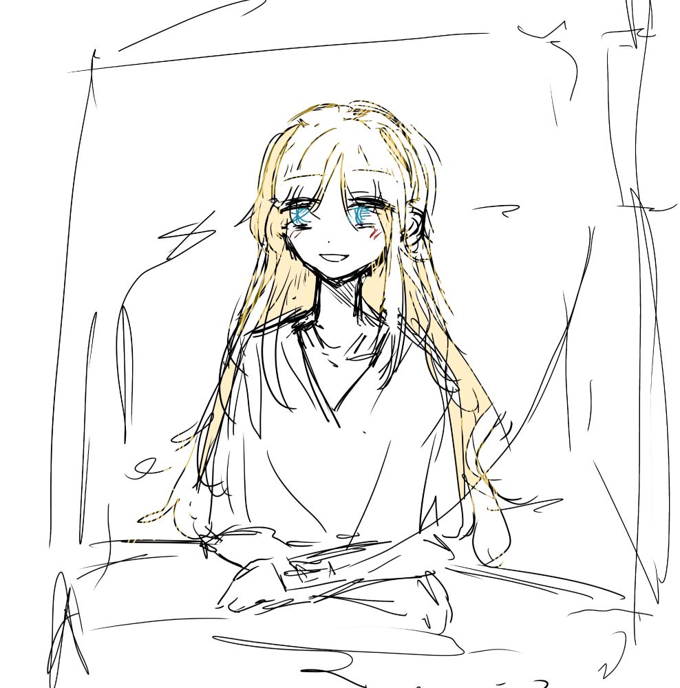 Blonde girl illness patient 