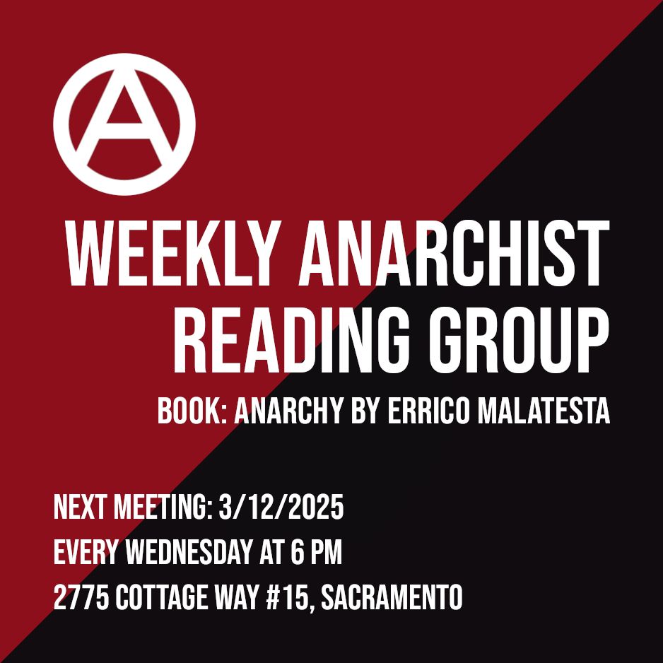 Come read with us weekly. New book starting this week! We will provide the materials, no need to read in advance.
3/12/25 at 6pm at 2775 Cottage Way #15