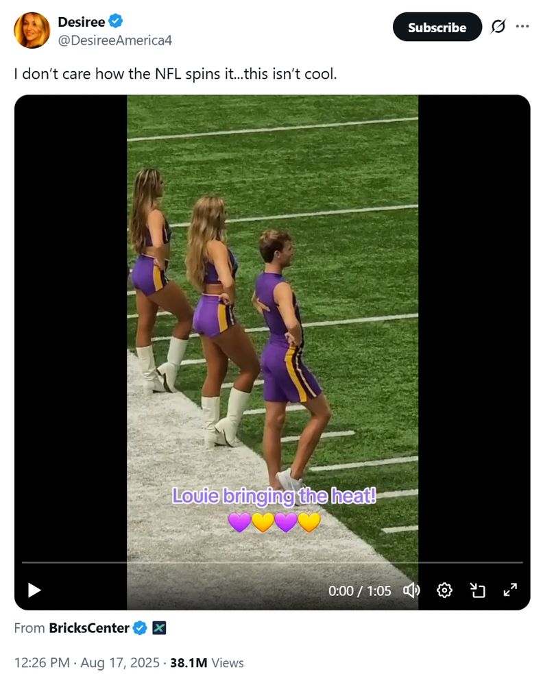 X post: I don’t care how the NFL spins it...this isn’t cool.
