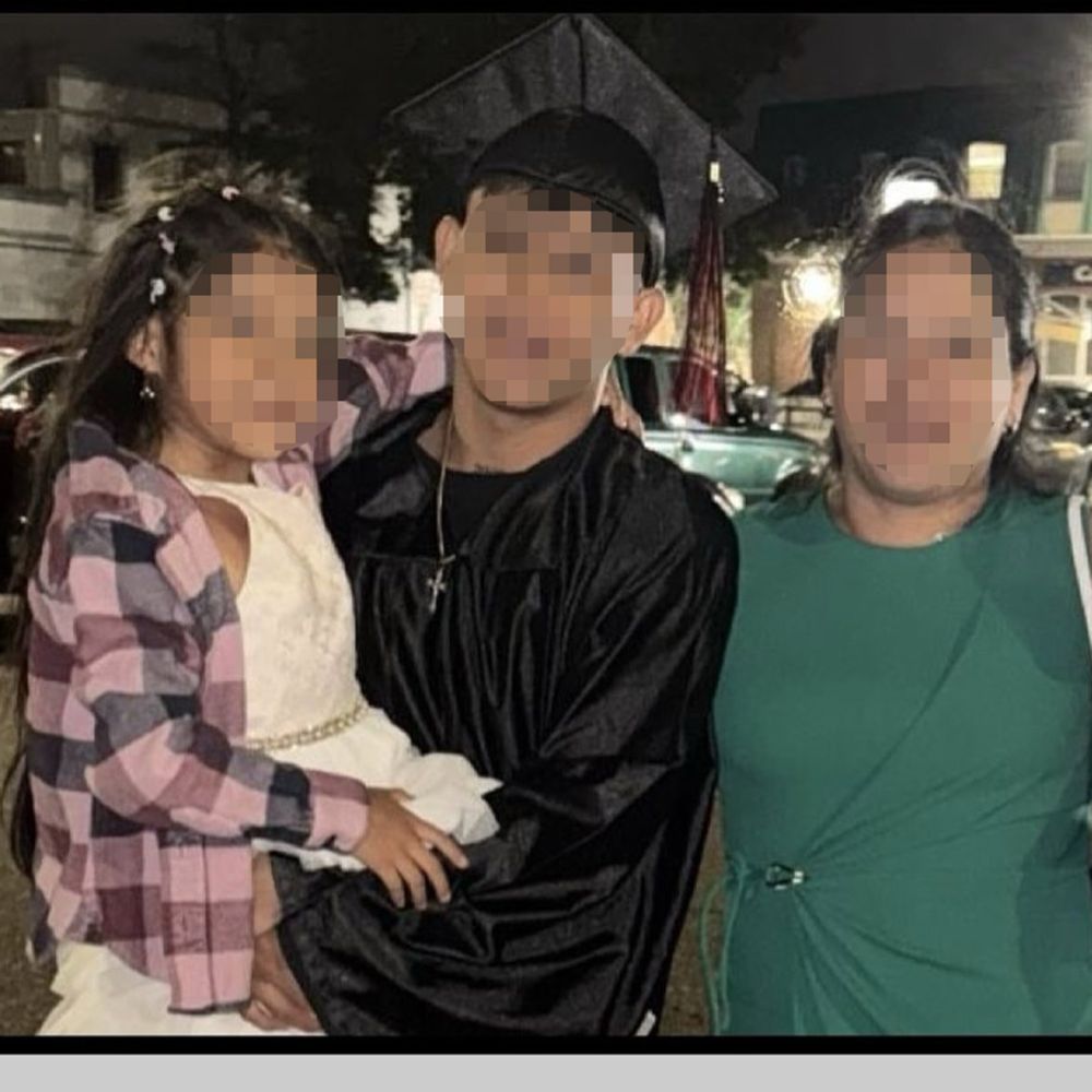 The mother's 19-year-old son remains in ICE custody in New Jersey, while her distraught teenage minor is now in the care of her 21-year-old brother.