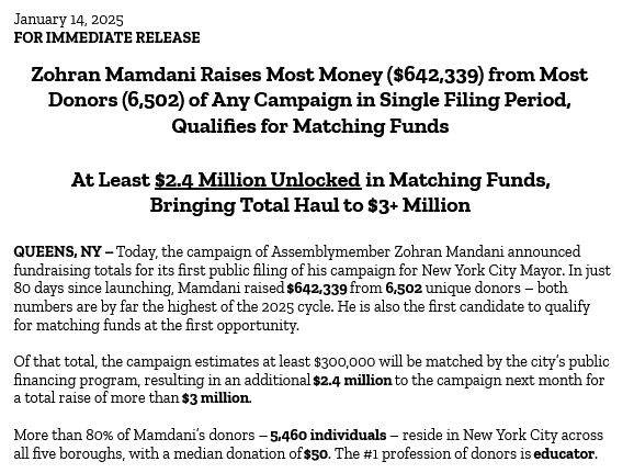 Screenshot of press release, which can be read in full here: https://docs.google.com/document/d/1_1bkwDDlL3DEDuB8e53ZB9BC9P55GFSopw4MzAFgdao/edit?usp=drive_link 
